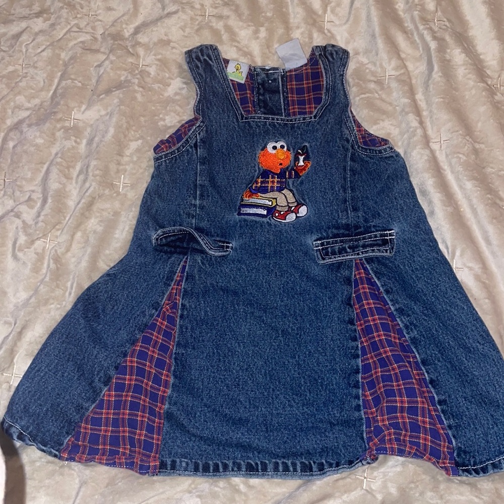 Sesame Street 4T denim dress